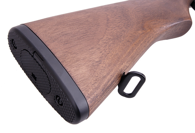 ICS M1 Garand WK2 AEG 1,55 julios - madera auténtica