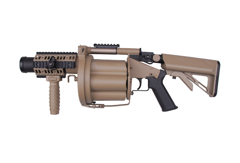 ICS 191 MGL Trommelrevolver Granatwerfer - TAN