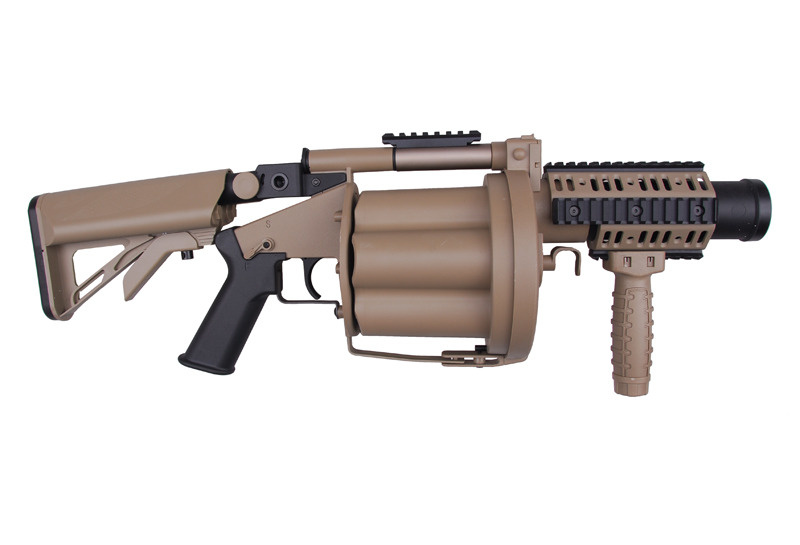 ICS 191 MGL Trommelrevolver Granatwerfer - TAN
