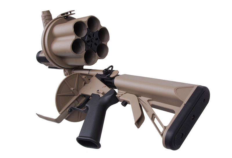 ICS 191 MGL Trommelrevolver Granatwerfer - TAN