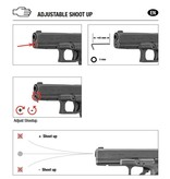 GLOCK G17 Gen 5 GBB – 1,0 Joule – BK