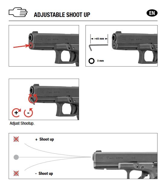 GLOCK G17 Gen 5 GBB – 1,0 Joule – BK