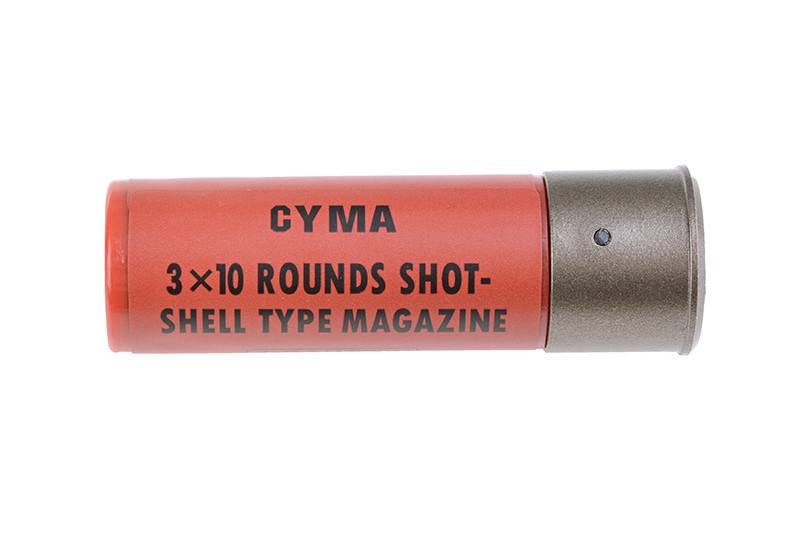 Cyma CM.350LMN - 3-Burst Spring Metal Shotgun 0.72 Joule - BK