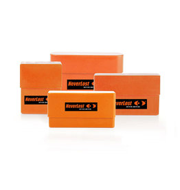 Neverlost Boite à cartouches pour cartouches Kal., 6,5x55 - 9,3x62 - orange