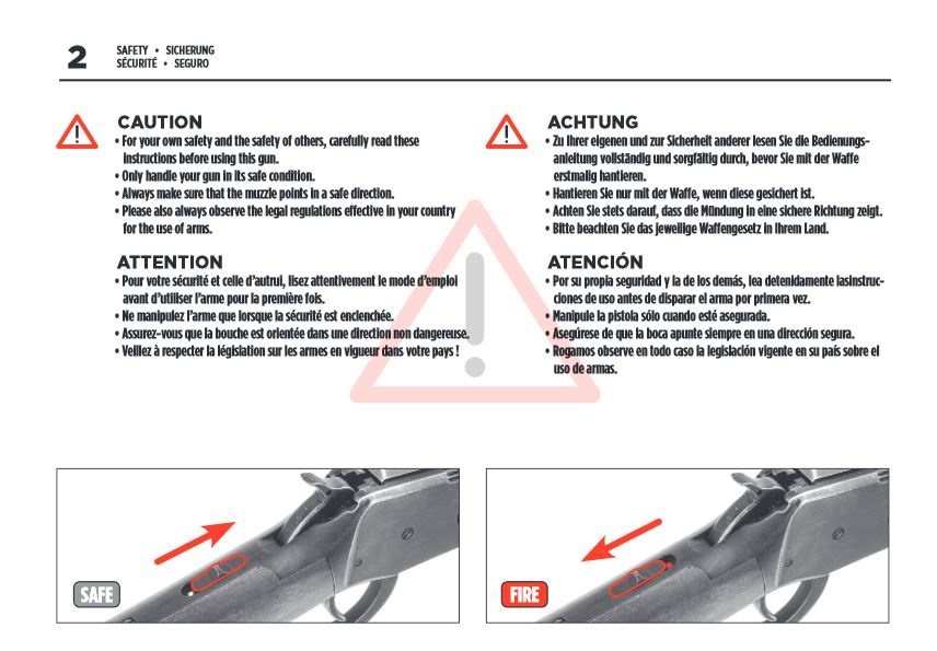 Legends Co2 Cowboy Rifle 3.0 Joule - antyczne wykończenie