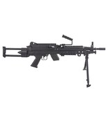 S&T ARMAMENT STAEG103 Para LMG M249 AEG1.33 Joule - BK