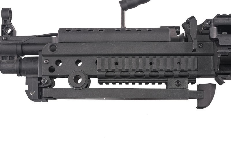 S&T ARMAMENT STAEG103 Para LMG M249 AEG1.33 Joule - BK