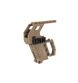 Ultimate Tactical Soporte de carabina táctico RAS G17 / G18 / G19 - TAN