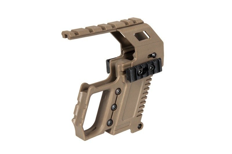 Ultimate Tactical Soporte de carabina táctico RAS G17 / G18 / G19 - TAN