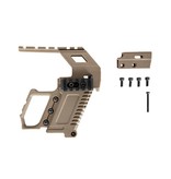 Ultimate Tactical Supporto per carabina RAS tattico G17 / G18 / G19 - TAN