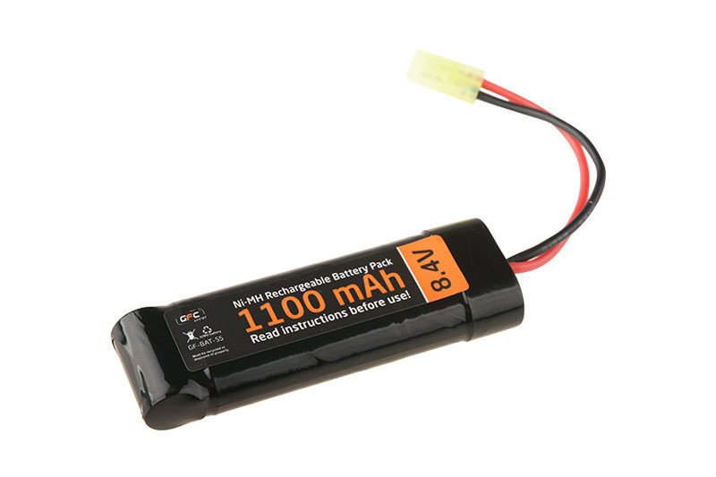 ACM Batería Ni-Mh 8,4V 1,100 mAH - tipo bloque