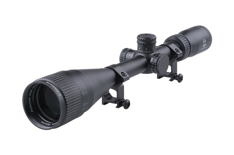 Theta Optics 5-20x50 AOE Riflescope Weaver - BK