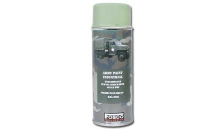 Fosco Camouflage  Army Paint Spray - RAL 6021 - Pale Green