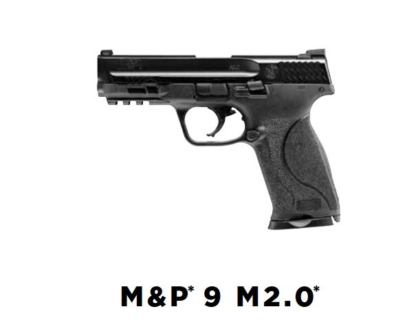 Umarex RAM S&W M & P9 2.0 T4E Co2 5.0 Joules - Cal.43 - BK