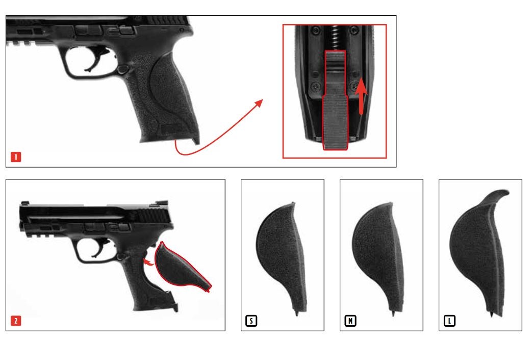 Umarex S&W M&P9 2.0 T4E Co2 RAM 5.0 Joule - Cal. 43 - BK