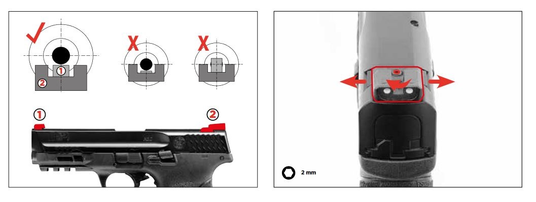 Umarex S&W M&P9 2.0 T4E Co2 RAM 5.0 Joule - Cal. 43 - BK