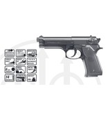 Beretta M92 FS PSS - spring pressure - 0.50 Joule - BK