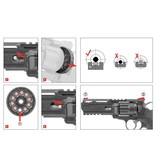 Elite Force H8R Gen2 Co2 Revolver 1.0 Joule - BK