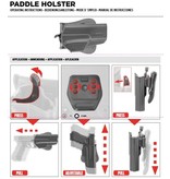 Umarex Kabura na paddle do Glocka G17 / TPM1 - BK