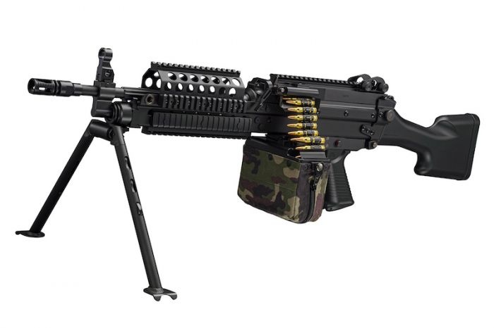 Tokyo Marui MK46 Mod0 Choque de recuo da próxima geração LMG AEG - BK