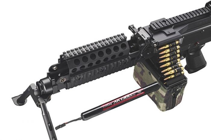 Tokyo Marui MK46 Mod0 Choque de recuo da próxima geração LMG AEG - BK