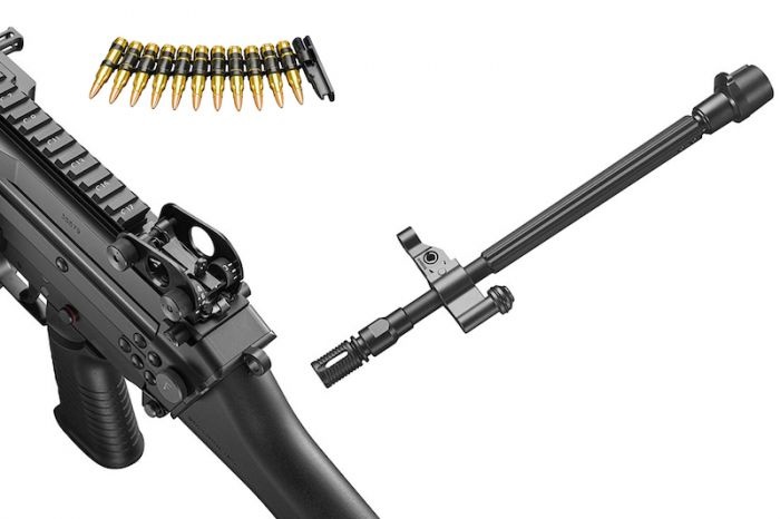 Tokyo Marui MK46 Mod0 Choque de recuo da próxima geração LMG AEG - BK