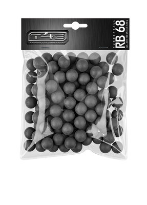 Umarex T4E RB 68 hard Rubberballs  - Cal. 68 - 100 pieces
