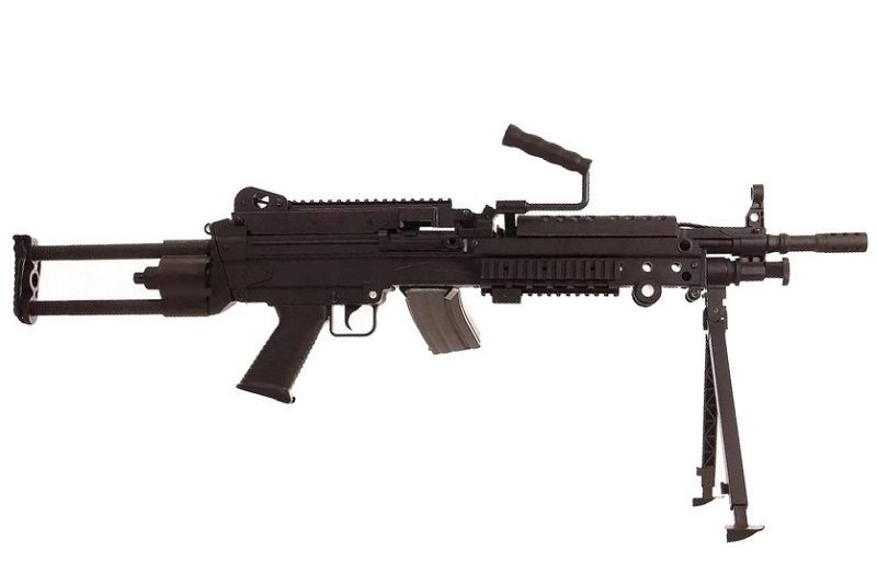 Cybergun FN Herstal M249 Para LMG Polimer AEG 0,84 Joule - BK