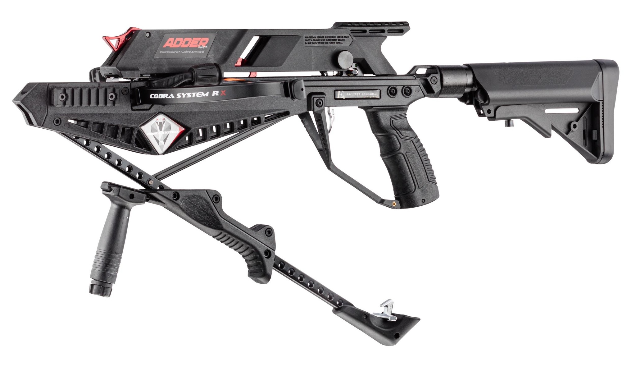 EK-Archery XBow Cobra R9 RX Adder - besta de repetição tática - BK