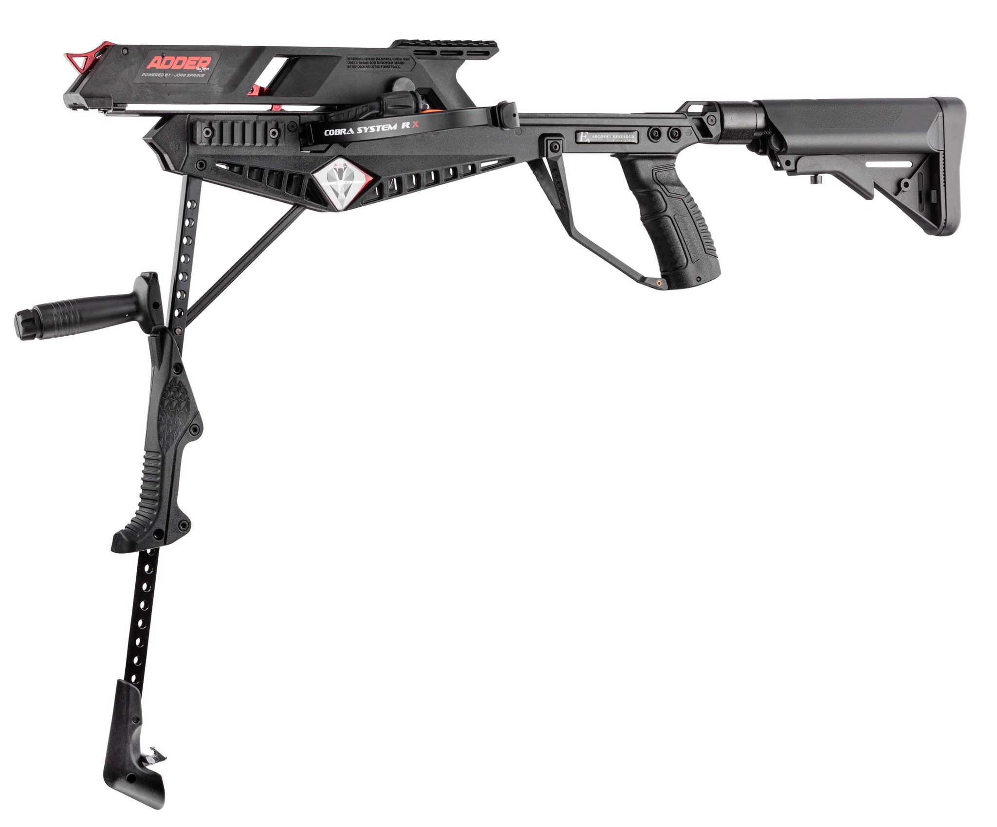EK-Archery XBow Cobra R9 RX Adder - besta de repetição tática - BK