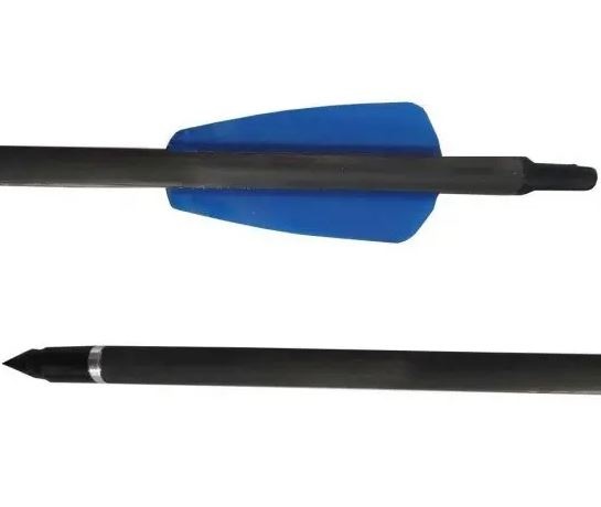 EK-Archery Flechas de carbono X-Bow de 7.5 "para pistola de ballesta - 10 piezas