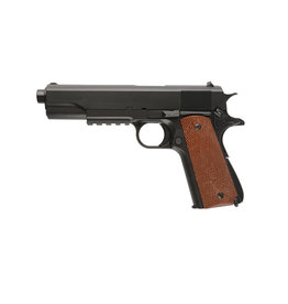 Well P361 1911 RIS spring pressure pistol - 0.50 joule - BK