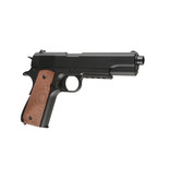 Well P361 1911 RIS Federdruck Pistole - 0,50 Joule - BK