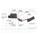 ACM Energy Action camera ICU 2.0 HD 720P with 22mm Picatinny mount