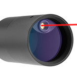 RTI Optics Lunette de visée Mil-Dot 2.5-10 x 42 avec laser rouge - BK