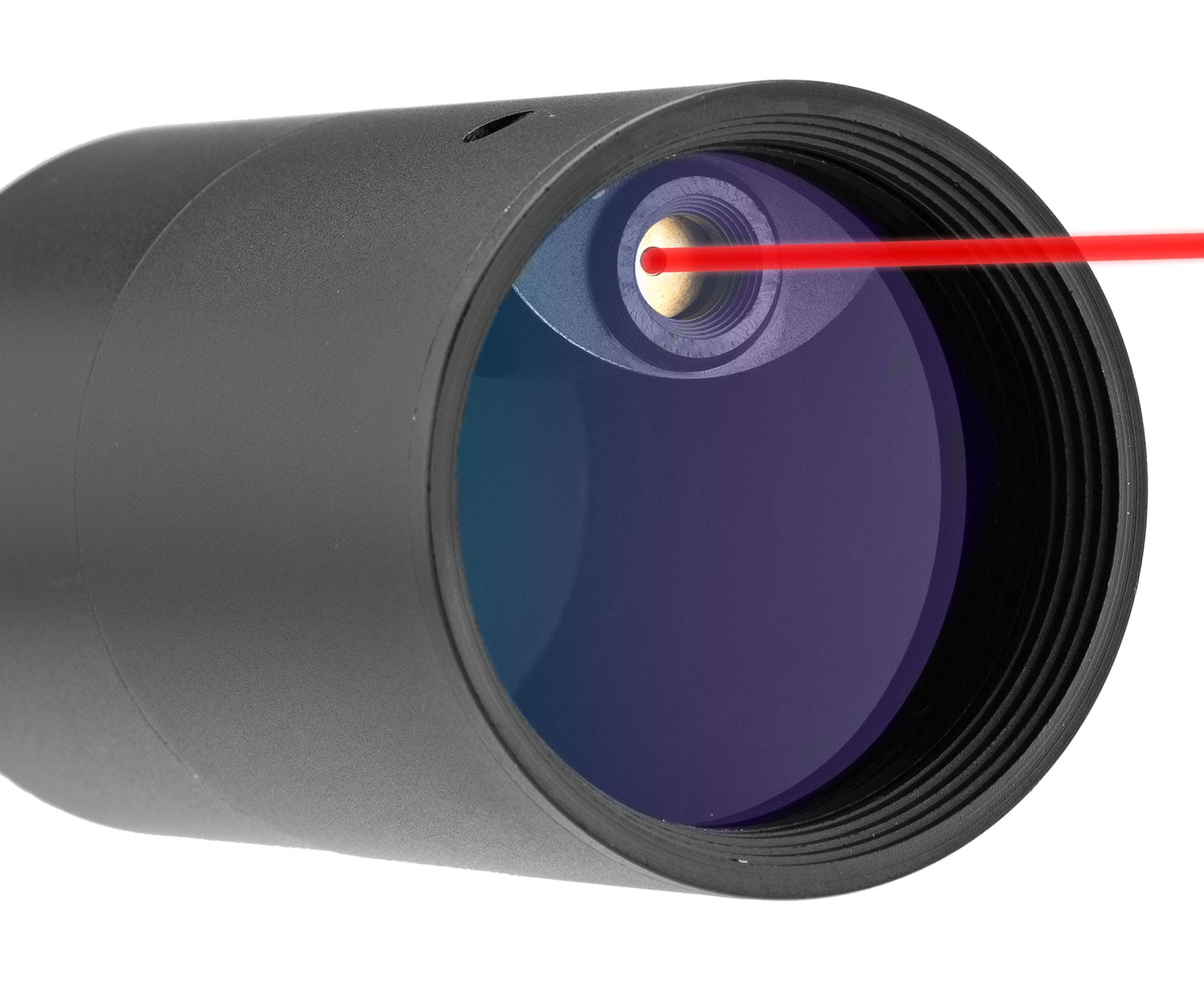 RTI Optics Lunette de visée Mil-Dot 2.5-10 x 42 avec laser rouge - BK