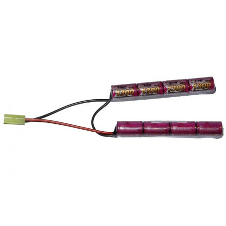 XCell Batterie Ni-Mh 9.6V 1.300 mAH - type nunchuck
