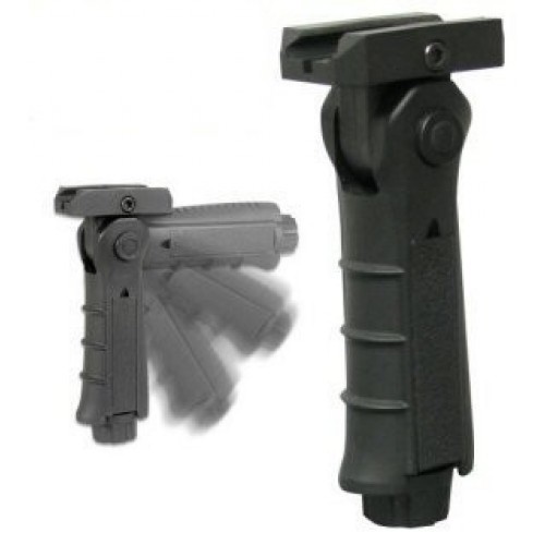 Cybergun foldable front handle for Picatninny rails - BK