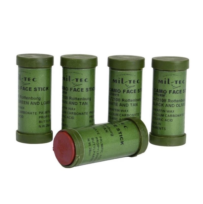 Mil-Tec Camo Face Paint - Green and Black