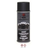 MFH Camouflage Army Paint Spray matt - black