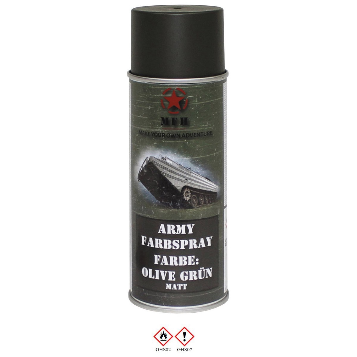 MFH Kamuflaż Army Paint Spray matowy - oliwkowy