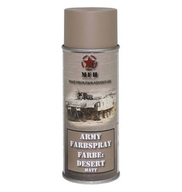 MFH Farba w sprayu do kamuflażu Army - TAN