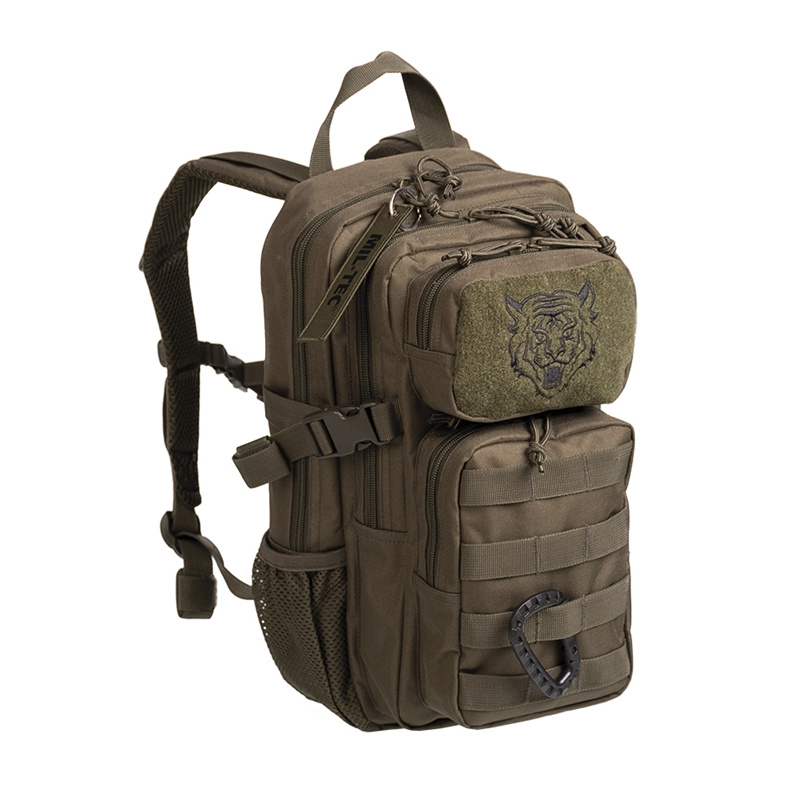 Mil-Tec Mochila infantil US Assault MOLLE - verde