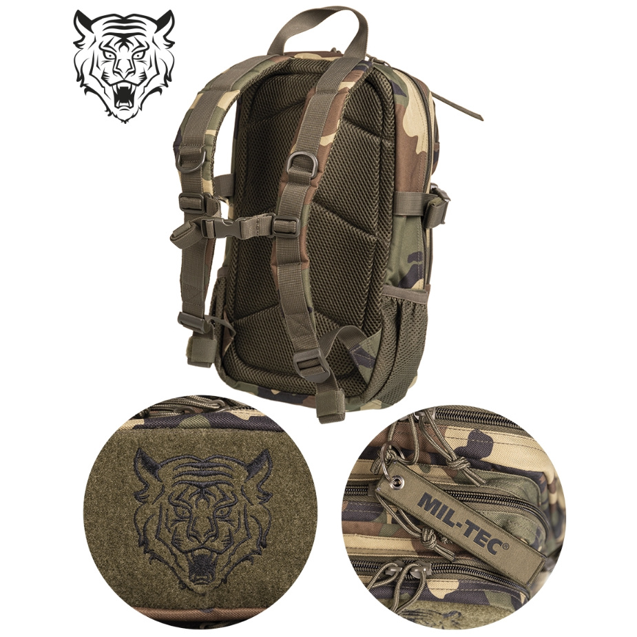 Mil-Tec Sac à dos enfant US Assault MOLLE - WL