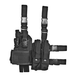 ASG Holster de jambe pour MP5K, MP7, M11, Vz61 - BK