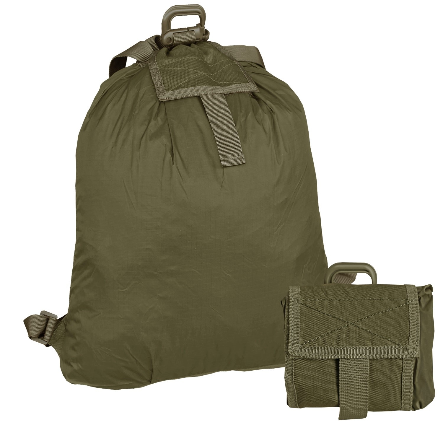 Mil-Tec Mochila enrollable - OD