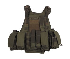 MFH Gilet per sistema di idratazione modulare Ranger OD DarkBull TrendStore