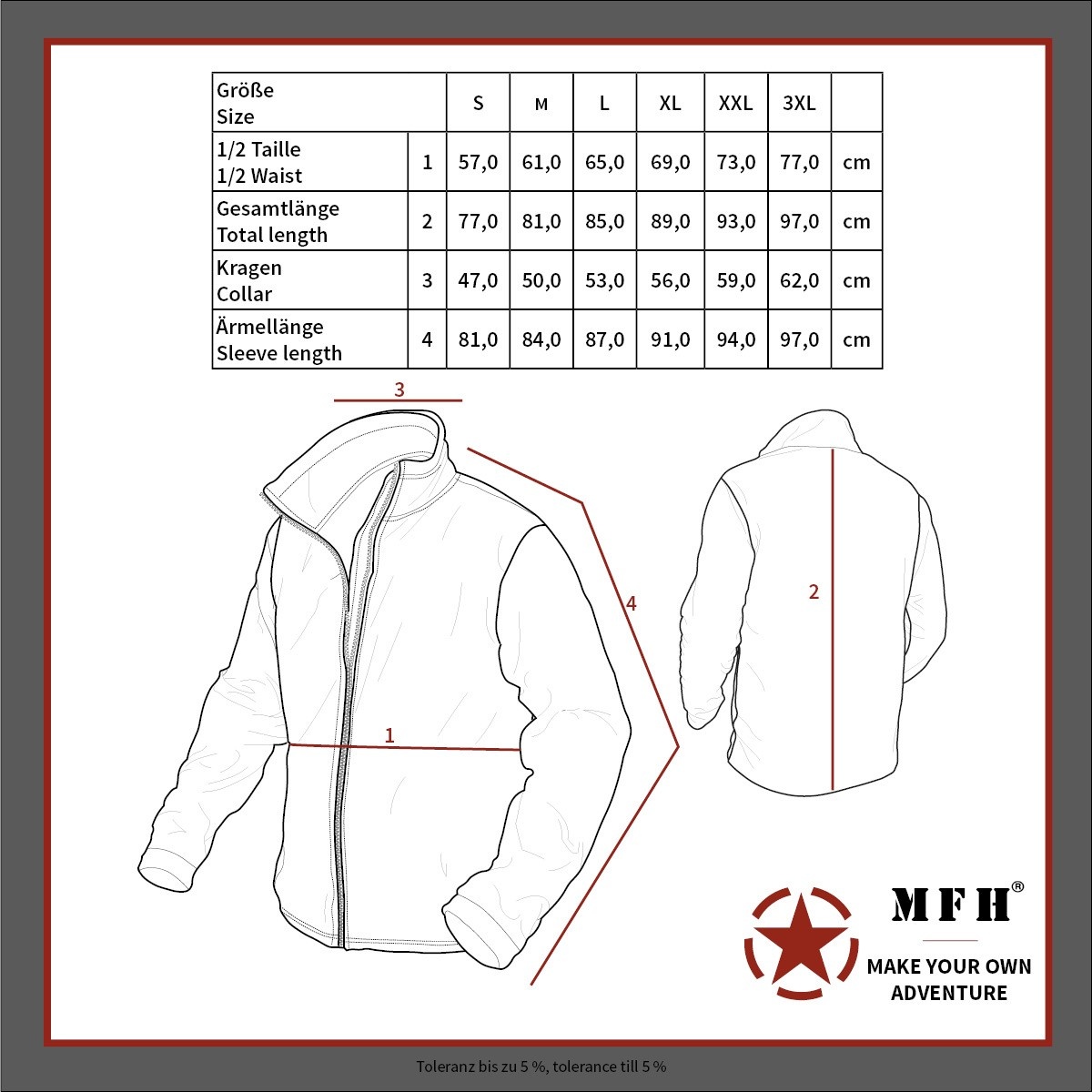 MFH Command jacket "Smock" Rip Stop - M 95 CZ