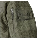 Mil-Tec Elite Fleece Jacke Hextac - OD