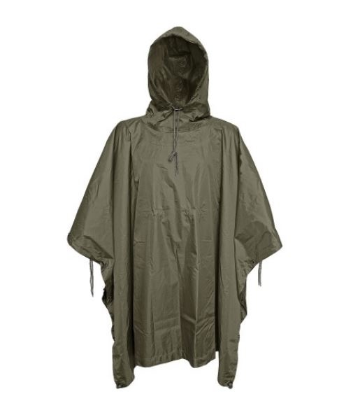 Mil-Tec Rain poncho Rip-stop - OD